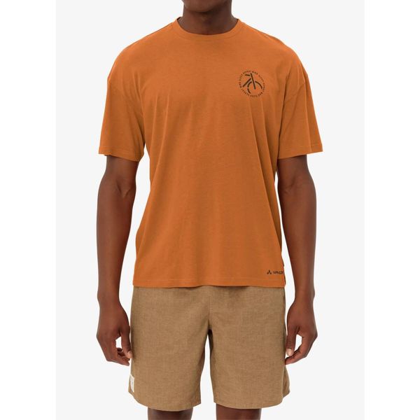 Koszulka rowerowa męska Vaude Cyclist Casual Shirt. Brązowe t-shirty sportowe męskie Vaude, m, bez ramiączek, rowerowe. Za 130.99 zł.