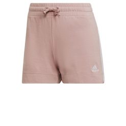 Szorty damskie adidas Essentials Slim 3-Stripes. Białe szorty damskie Adidas, bez wzorów, sportowe. Za 103.00 zł.