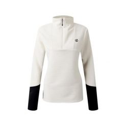 Damska koszulka termiczna 1/4 zip Dare 2B Iced Core Stretch. Białe t-shirty damskie Dare 2b, bez wzorów, bez kołnierzyka. Za 202.20 zł.