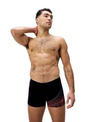 Speedo Kąpielówki "Medley Logo" w kolorze czarnym rozmiar: 5. Czarne kąpielówki męskie Speedo, bez wzorów. Za 124.95 zł.