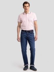 Koszulka męska polo różowa Wladym 600. Czerwone koszulki polo męskie Big Star, l, bez wzorów, z bawełny, bez ramiączek. Za 159.99 zł.