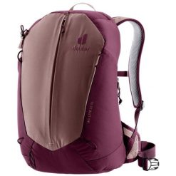 Plecak turystyczny damski Deuter AC Lite 15 SL - ashrose/cassis. Czerwone plecaki damskie Deuter, bez wzorów, z materiału, klasyczne. Za 368.49 zł.
