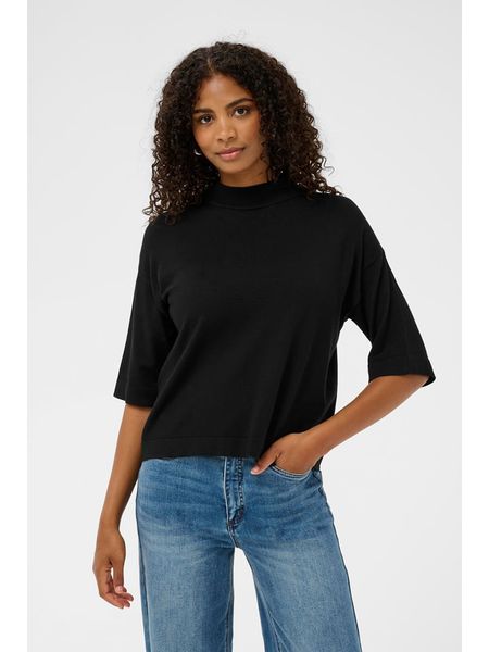 Kaffe Sweter w kolorze czarnym rozmiar: M. Czarne golfy damskie Kaffe, m, bez kołnierzyka. Za 101.94 zł.