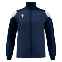 Bluza dresowa z pełnym zamkiem błyskawicznym Macron Prometheus. Białe bluzy bez kaptura męskie Macron, l, z dresówki. Za 321.30 zł.