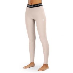 Legginsy termoaktywne do sportów zimowych damskie SIROKO Blink. Czerwone bielizna termoaktywna damska SIROKO, s, bez wzorów, z elastanu. Za 84.00 zł.