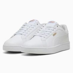 Buty Sportowe Damskie Puma Grounded SL. Białe buty sportowe na co dzień damskie Puma, bez wzorów, trekkingowe. Za 202.50 zł.