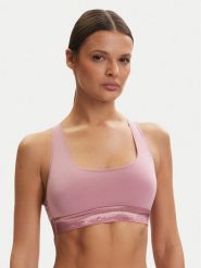 Calvin Klein Underwear Biustonosz top LV00QF8869 Różowy. Czerwone biustonosze Calvin Klein Underwear, bez wzorów, z bawełny. Za 149.99 zł.