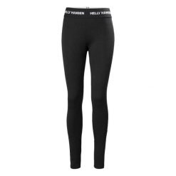 Legginsy damskie Helly Hansen Lifa Merino Midweight. Czarne legginsy damskie Helly Hansen, xs, bez wzorów, z wełny. W wyprzedaży za 341.95 zł.