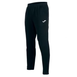 Spodnie do piłki nożnej męskie Joma Nilo. Czarne spodnie materiałowe męskie Joma, bez wzorów, z poliesteru. Za 140.99 zł.