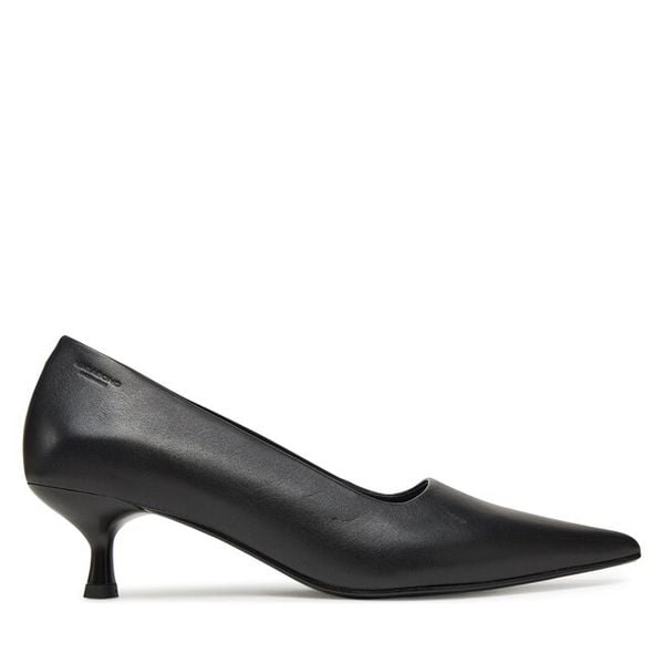 Czółenka Vagabond Shoemakers. Czarne czółenka damskie Vagabond Shoemakers, bez wzorów, bez obcasa. Za 339.99 zł.