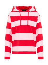 ELBSAND Bluza "Eydis" w kolorze czerwono-jasnoróżowym rozmiar: L. Czerwone bluzy z nadrukiem damskie ELBSAND, l. Za 184.95 zł.