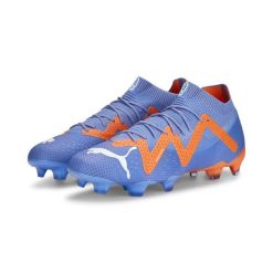 Buty sportowe Męskie Puma 107165-01. Białe buty sportowe na co dzień męskie Puma, z materiału, bez zapięcia, do piłki nożnej. Za 429.00 zł.