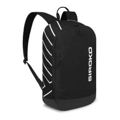 Plecak 17L Siroko Backpack 17L. Czarne plecaki damskie SIROKO, bez wzorów, z materiału. Za 176.00 zł.