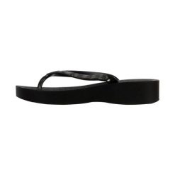 Japonki damskie Ipanema Mesh X Plat. Czarne klapki damskie Ipanema, bez wzorów, z materiału, bez obcasa. Za 87.99 zł.