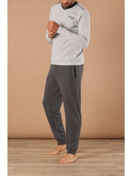 Maryplaid Piżama w kolorze szarym rozmiar: XL. Szare piżamy męskie maryplaid, xl, bez wzorów, bez ramiączek. Za 121.99 zł.