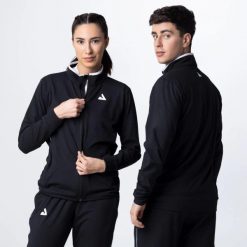 Kurtka z dresu Joola Team 25. Czarne kurtki męskie JOOLA, m, bez wzorów, z dresówki, eleganckie, bez kaptura. Za 260.00 zł.