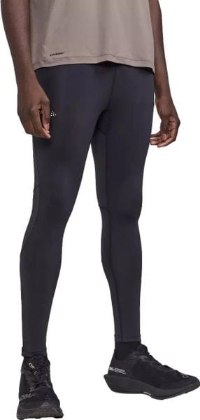 Legginsy zapinane na zamek Craft Adv Essence 2. Czarne spodnie sportowe męskie Craft, z materiału. Za 320.90 zł.