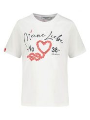 Eight2Nine Koszulka w kolorze białym rozmiar: M. Białe bluzki damskie Eight2Nine, m, bez wzorów, z bawełny, bez kołnierzyka, bez ramiączek. Za 43.47 zł.