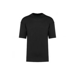 Oversized T-shirt Kariban. Czarne t-shirty damskie KARIBAN, xs, bez wzorów, z bawełny, bez kołnierzyka. Za 146.00 zł.