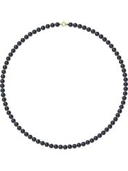 Mitzuko Naszyjnik w kolorze tahiti z perłami - dł. 42 cm rozmiar: onesize. Czarne naszyjniki damskie Mitzuko, złote. Za 565.99 zł.