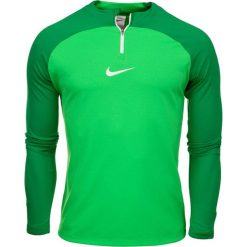 Bluza sportowa męska Nike NK Dri-FIT Academy Drill Top. Zielone bluzy bez kaptura męskie Nike, bez wzorów, sportowe, bez kołnierzyka, bez ramiączek. Za 159.21 zł.