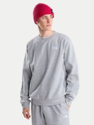 The North Face Bluza Evolution Simple Dome NF0A8D60CQO1 Szary Regular Fit. Szare bluzy bez kaptura męskie The North Face, m, z syntetyku. Za 249.99 zł.