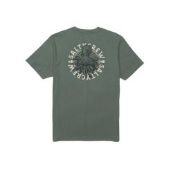T-shirt Salty Crew Tentacles Premium. Brązowe t-shirty męskie SALTY CREW, bez wzorów, bez kołnierzyka. Za 156.51 zł.