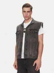 Levi's® Kamizelka A5789-0001 Czarny Regular Fit. Czarne kamizelki męskie m, z bawełny. Za 289.99 zł.