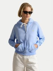 Polo Ralph Lauren Bluza 211971693503 Niebieski jasny Relaxed Fit. Niebieskie bluzy bez kaptura damskie Polo Ralph Lauren, m, z bawełny. Za 859.99 zł.