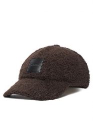 Calvin Klein Czapka z daszkiem All-Over Sherpa W/ Patch Cap LV04F5096G Brązowy ciemny. Brązowe czapki z daszkiem damskie CALVIN KLEIN, bez wzorów, z poliesteru. Za 189.99 zł.