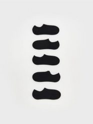 Skarpetki stopki 5 pack - czarny. Czarne skarpetki męskie Reserved, bez wzorów. Za 49.99 zł.