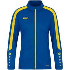 Damska bluza dresowa Jako Power. Niebieskie bluzy sportowe damskie Jako, bez wzorów, z dresówki, bez ramiączek, długie, z kapturem. Za 281.50 zł.