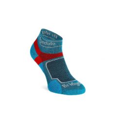 Skarpety do biegania unisex Bridgedale Ultralight T2 Coolmax Sport. Niebieskie skarpetki damskie Bridgedale, bez wzorów. Za 72.99 zł.