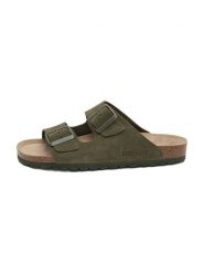 BABUNKERS Family Skórzane klapki w kolorze khaki rozmiar: 46. Brązowe klapki i japonki męskie BABUNKERS Family. Za 173.99 zł.