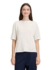 BETTY & CO Sweter w kolorze kremowym rozmiar: 42. Brązowe swetry klasyczne damskie Betty & Co., bez kołnierzyka. Za 102.18 zł.