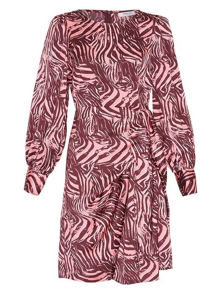 MOSS COPENHAGEN Sukienka "Igrena" w kolorze jasnoróżowym rozmiar: XS. Różowe sukienki damskie MOSS COPENHAGEN, xs, bez wzorów, bez kołnierzyka, bez ramiączek, mini. Za 135.49 zł.