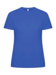 Clique Classic OC-T Women – damska koszulka z bawełny organicznej – royal blue. Niebieskie t-shirty damskie CLIQUE, m, bez wzorów, z bawełny, bez kołnierzyka. Za 118.13 zł.