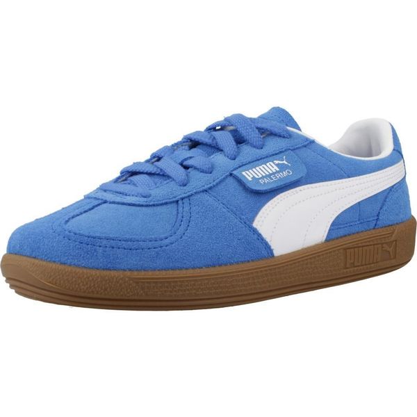 Buty PUMA YELLOW PALERMO JR Niebieski. Niebieskie buty fitness męskie Puma, na fitness i siłownię. Za 219.99 zł.