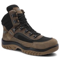 Brązowe Trekkingi 4F Męskie Sportowe Buty Zimowe. Brązowe buty sportowe na co dzień męskie 4f, na zimę, z materiału, bez zapięcia, trekkingowe. Za 349.00 zł.