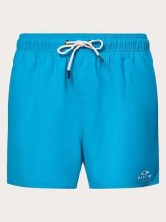 Oakley Szorty kąpielowe "Clear Lake 16 Volley" w kolorze niebieskim rozmiar: M. Niebieskie szorty sportowe męskie Oakley, m, z materiału, outdoorowe. Za 122.38 zł.