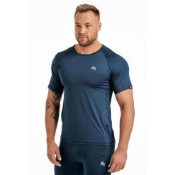 Koszulka fitness szybkoschnąca męska Rough Radical Vital Zip. Czarne bielizna termoaktywna męska ROUGH RADICAL, l, bez wzorów, z elastanu. Za 87.90 zł.
