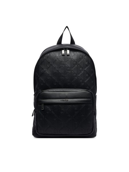 Calvin Klein Plecak Emblem Aop Deboss Round Backpack LV04D3560G Czarny. Czarne plecaki męskie CALVIN KLEIN, bez wzorów, ze skóry. Za 649.99 zł.