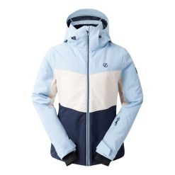Wodoodporna Kurtka Narciarska Iced Dla Kobiet. Niebieskie kurtki narciarskie i snowboardowe damskie Dare 2b, bez wzorów, bez kaptura, narciarskie. Za 228.99 zł.