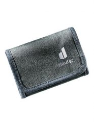Deuter Portfel "Travel Wallet" w kolorze szarym - 14 x 9 cm rozmiar: onesize. Szare portfele męskie Deuter, bez wzorów, z materiału. Za 74.99 zł.