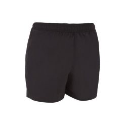 Szorty pływackie 100 BASIC męskie. Czarne szorty męskie NABAIJI, bez wzorów, z materiału. Za 29.99 zł.