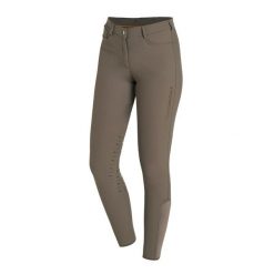 Spodnie jeździeckie mid grip damskie Schockemöehle Livia. Brązowe spodnie materiałowe damskie SCHOCKEMÖHLE, bez wzorów, z materiału. Za 804.00 zł.