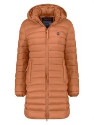 ANAPURNA Płaszcz pikowany "Akitalana" w kolorze karmelowym rozmiar: XL. Brązowe płaszcze damskie ANAPURNA, xl, bez wzorów. Za 219.95 zł.