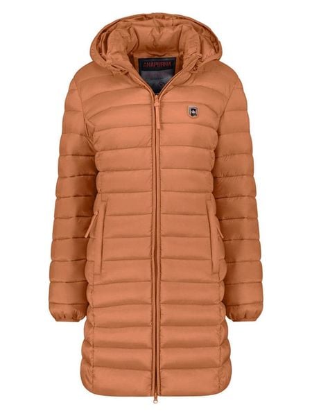 ANAPURNA Płaszcz pikowany "Akitalana" w kolorze karmelowym rozmiar: XL. Brązowe płaszcze damskie ANAPURNA, xl, bez wzorów. Za 219.95 zł.