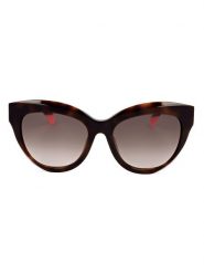 Furla Damskie okulary przeciwsłoneczne w kolorze brązowo-jasnobrązowym rozmiar: 54. Brązowe okulary przeciwsłoneczne damskie Furla. Za 276.80 zł.