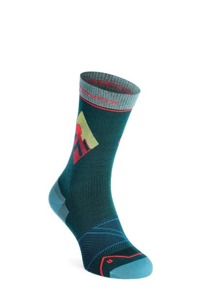 Skarpety merino damskie Ortovox Alpine Light Comp Mid Socks. Zielone skarpetki damskie ORTOVOX, bez wzorów, z materiału. Za 103.39 zł.